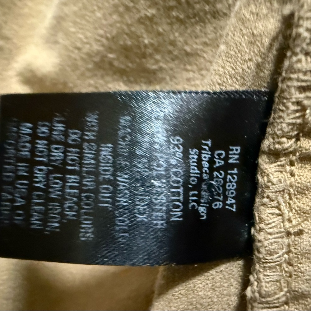 Nili Lotan Shon Corduroy Pant caramel 6 Cord Barrel Bow Leg - Picture 7 of 7